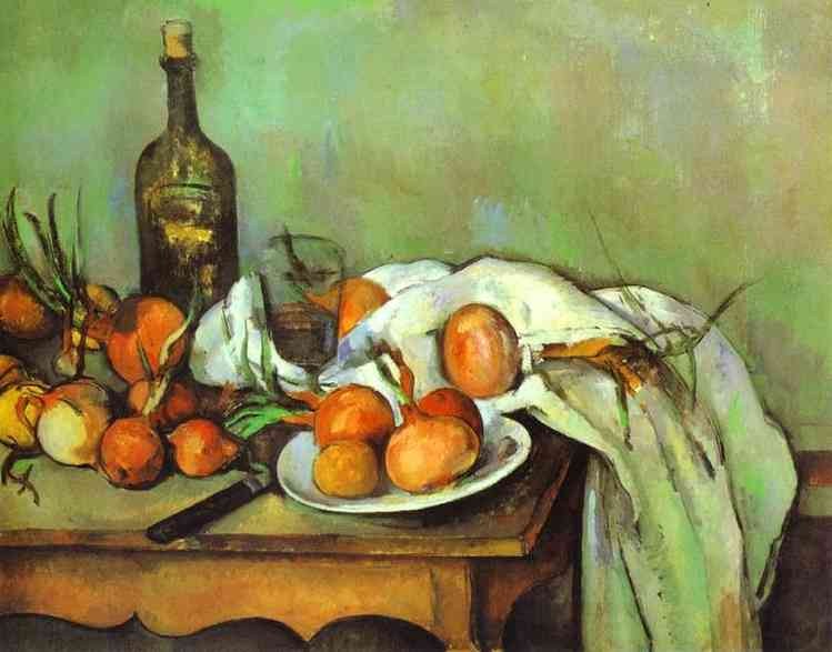 Paul Cezanne Still Life with Onions